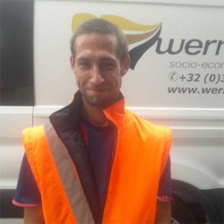 Mathias is de 500ste werknemer voor Werminval